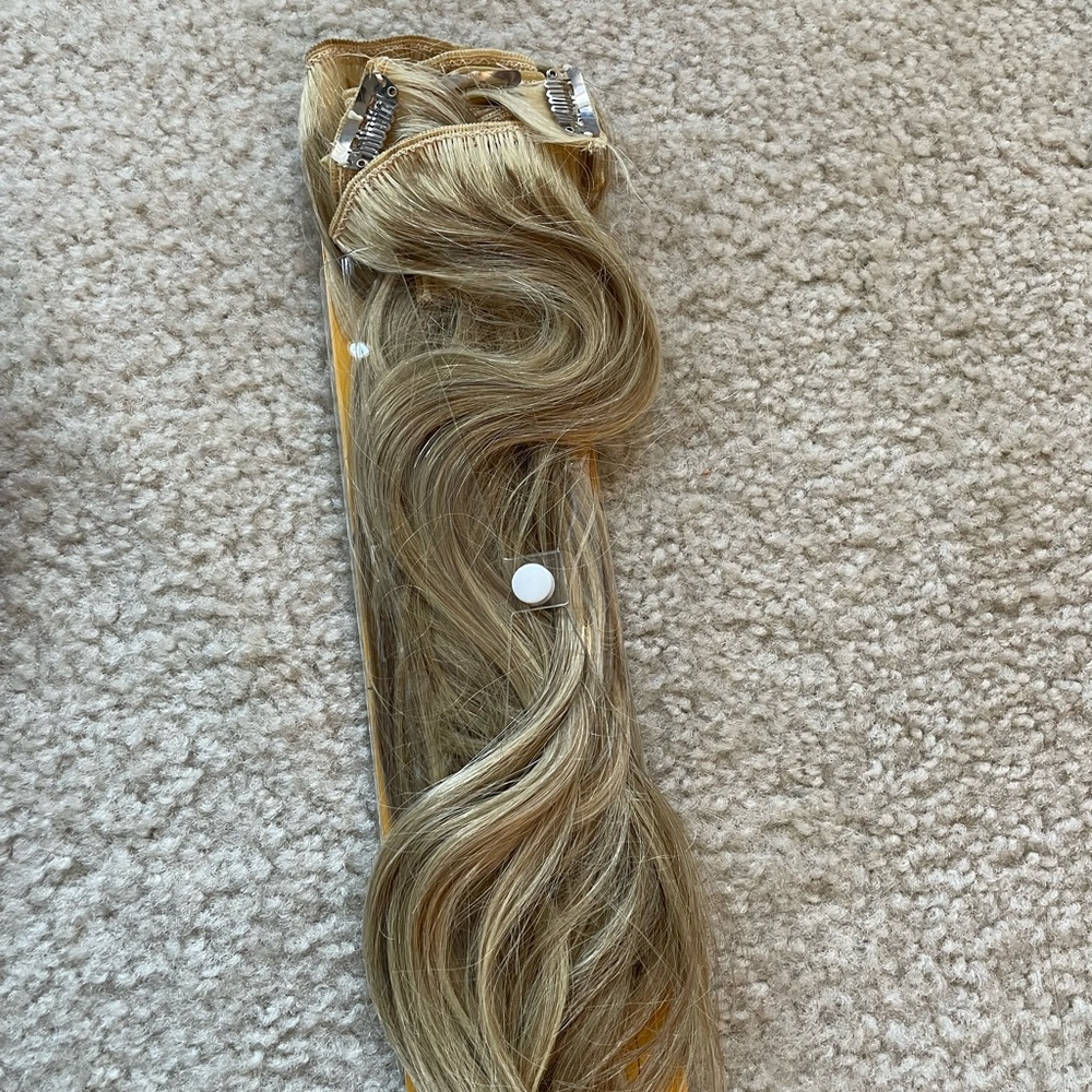 Euronext 10-piece Clip In Extensions Golden Blonde 👱‍♀️